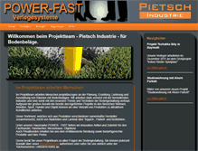 Tablet Screenshot of power-fast.de